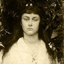photo of young Victorian woman, facing camera