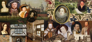 thumbnail linking to collage of Elizabethan England scenes and people
