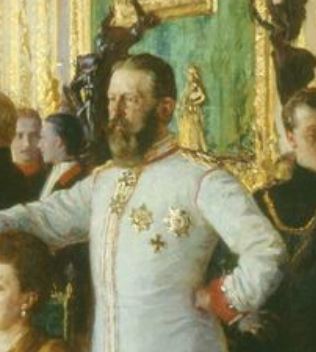 man in tunic with medals