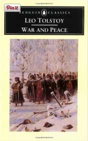 book cover - War and Peace
