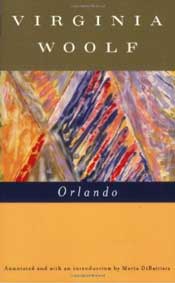 Cover to the modern historical fiction novel Orlando