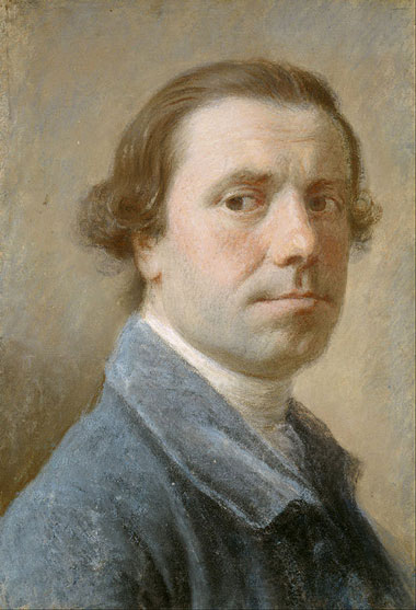 middle-aged Georgian-era man in cravat, looking askance