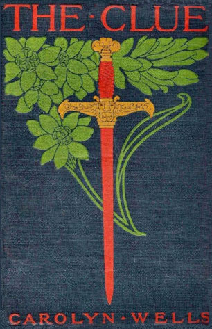 book cover with bright colours and sword motif