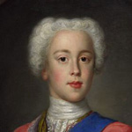 portrait of Bonnie Prince Charlie, the young pretender