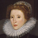 thumbnail image shows face of Elizabeth Tudor as queen