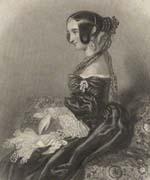 thumbnail image of 19th-century lady seated in profile