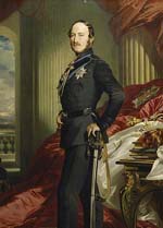 thumbnail image of Prince Albert with ceremonial sword and regalia
